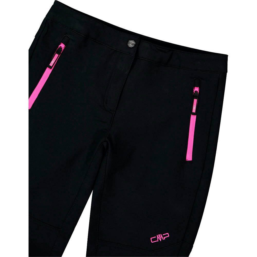 CMP - Pantaloni Lunghi da Bambina Elasticizzati, Pants Unisex - Bambini e Ragazzi