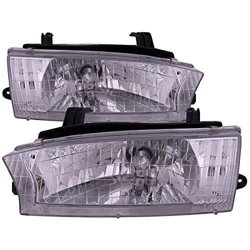 HEADLIGHTSDEPOT Headlights Set Left Right Pair Compatible with Subaru Legacy/Outback 1997-1999