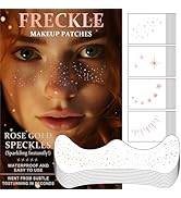 50 Assorted Glitter Freckles Face Tattoo, Glitter Freckles, Gold Face Glitter Speckles Patches fo...