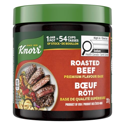 Knorr Premium Roasted Beef Flavour Bouillon Base Paste – 311g | Versatile & Easy to Use