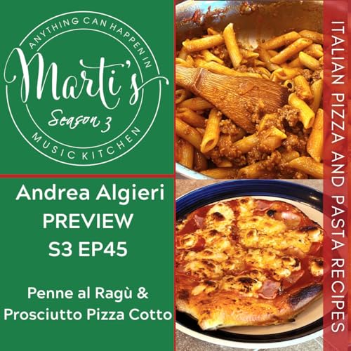Couverture de MMK S3-45 PREVIEW Andrea Algieri Mbrascatu Italian American Music and Cooking