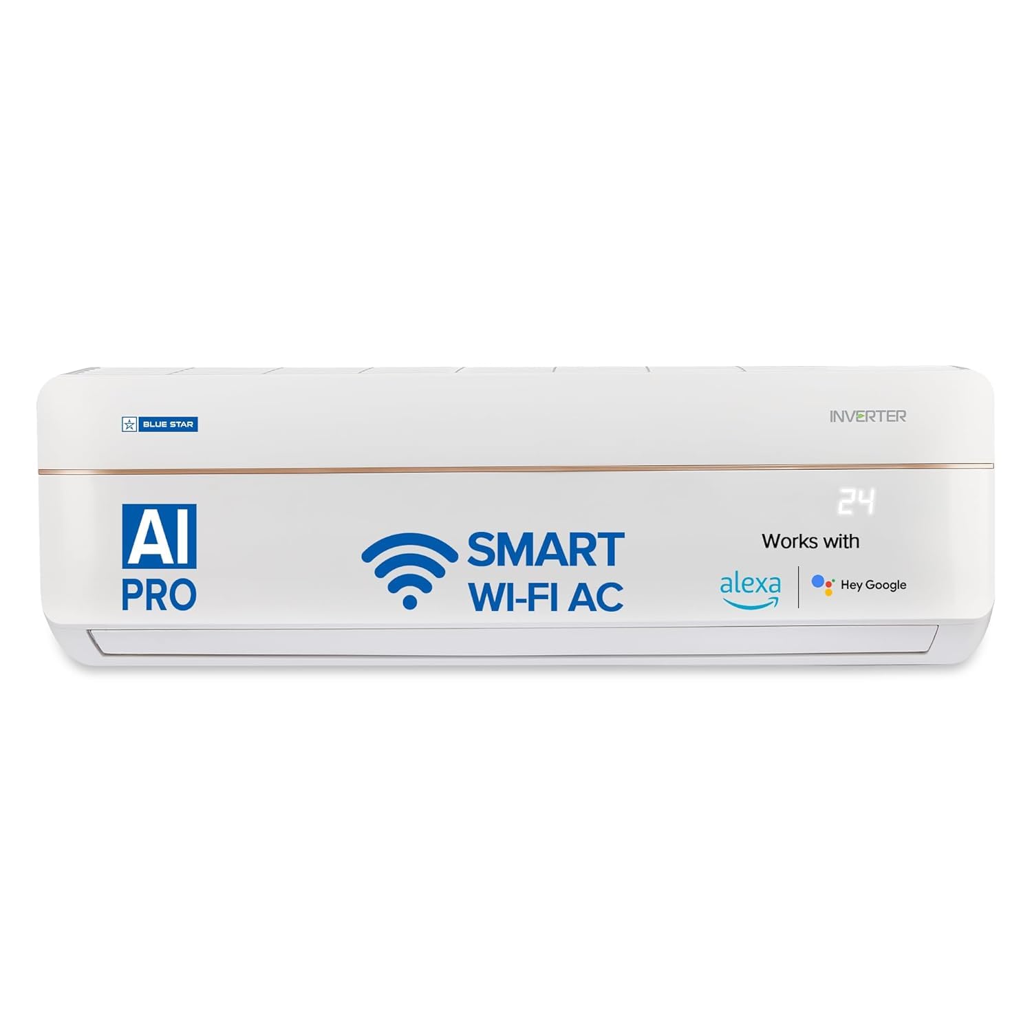 Blue Star 1.5 Ton 3 Star Wi-Fi Inverter Smart Split AC (Copper, 5 in 1 Convertible Cooling, 4-Way Swing, Turbo Cool, Voice Command, Model 2026, IA318VXUS, White)-picture-16