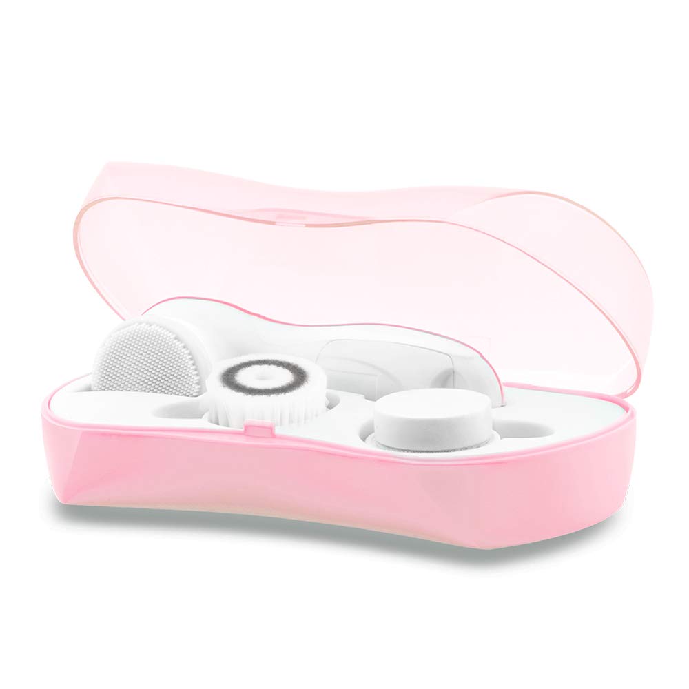 TOUCHBeauty3IN1 Face Brush Set with 3 Spin Cleansing Brushes, Deeply Cleanse Pores for All Skin Sensitive Type |Waterproof , Included Travel Case, Dual-Speed, Battery Powered TB-0