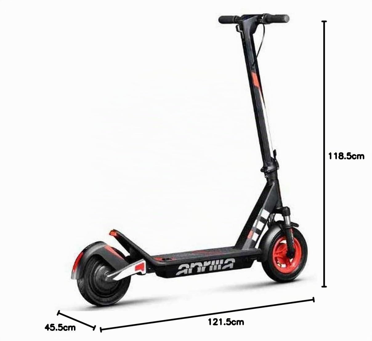 Aprilia Patinete Eléctrico, Motor 350W, App Integrada, con Flechas Direccionales Integradas, Freno Delantero y Trasero
