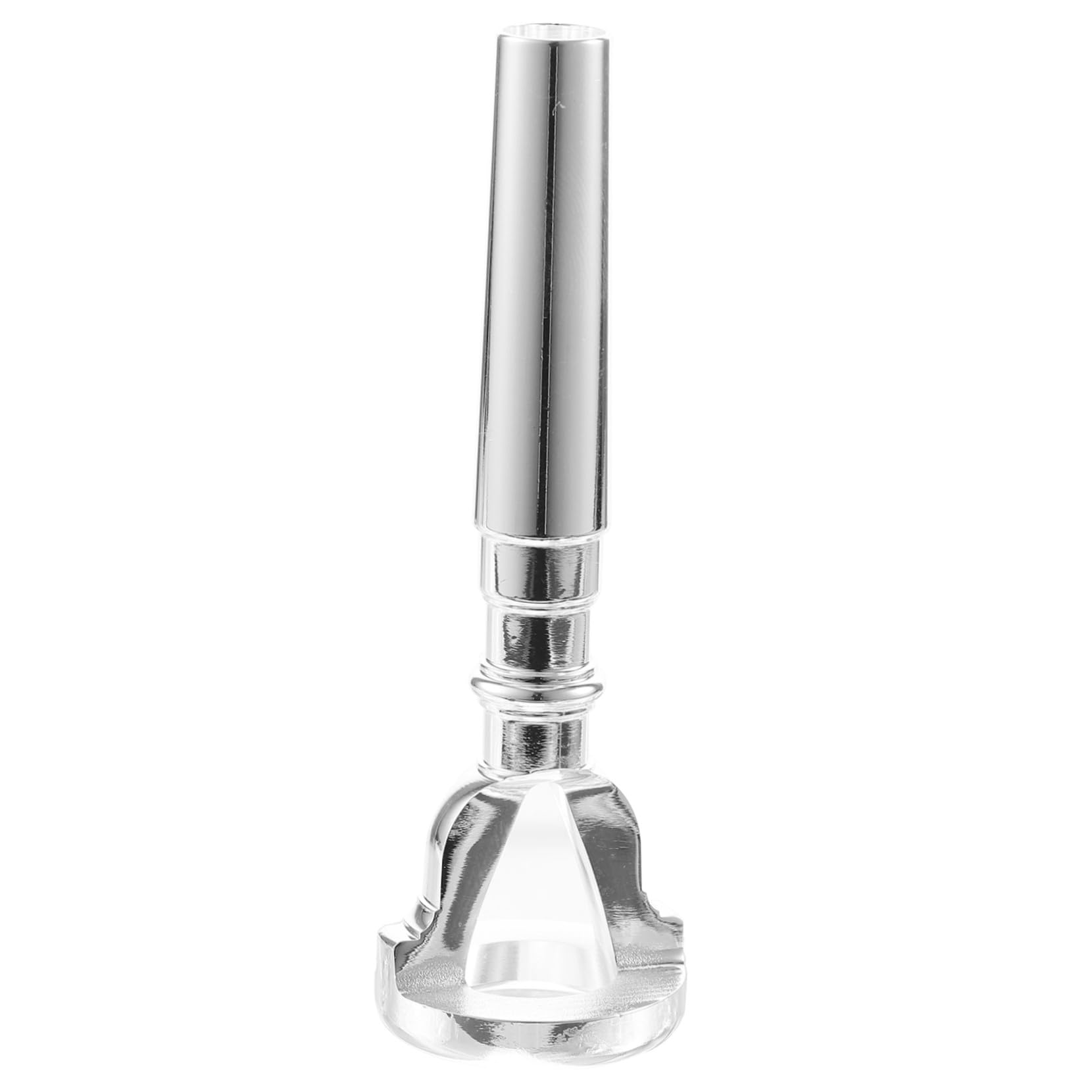 Entrenador de Boca para Trompeta Pequeño, Accesorio para Práctica de Labios, Herramienta de Entrenamiento para Trompeta, Color Plateado, Dispositivo Duradero para Enseñanza