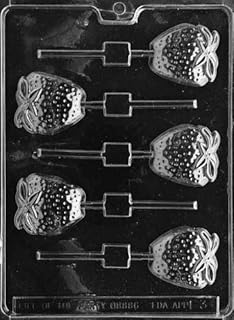 STRAWBERRY LOLLY CHOCOLATE CANDY MOLD