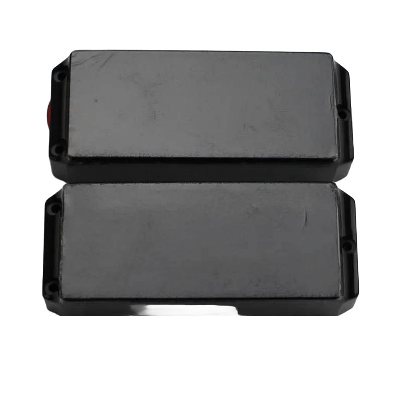 Pastilla De Guitarra Eléctrica Profesional Pastilla Negra Doble Cerrada | Pastillas para bajo eléctrico de 4 cuerdas.