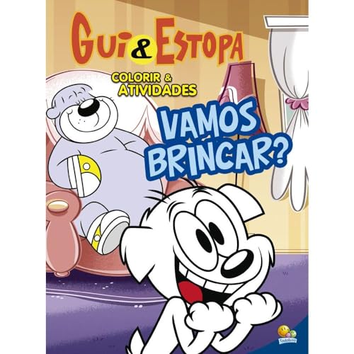 Colorir e Ativ.- Gui&Estopa:Vamos Brincar?: