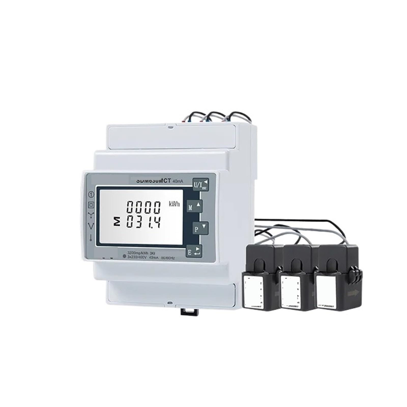 FQJYXWEWL SDM630MCT Three-Phase Multifunctional Energy Meter and 3TA16-100/120A Current Transformer Connection Type Industrial Power