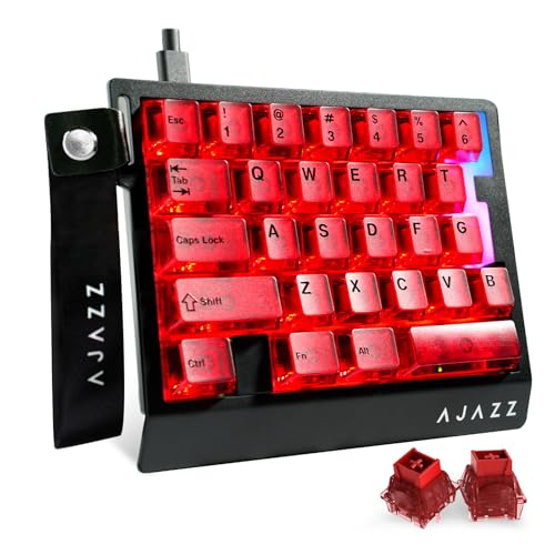 Amazon | AJAZZ AK029 片手ゲーミングキーボード メカニカルキーボード