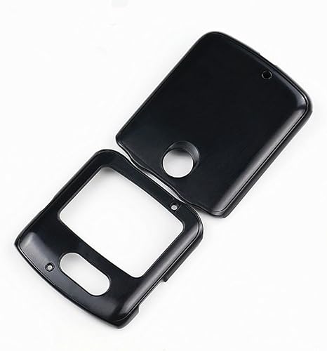 Miniatura 3 de Funda para Moto Razr 5G, Moto Razr 5G, diseño de policarbonato duro transparente, esquinas reforzadas, absorción de golpes, ajuste delgado,