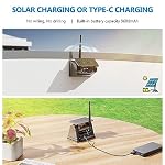 2 Magnetic Solar Wireless Backup Camera with 7" 1080P IPS DVR Monitor - Image 3