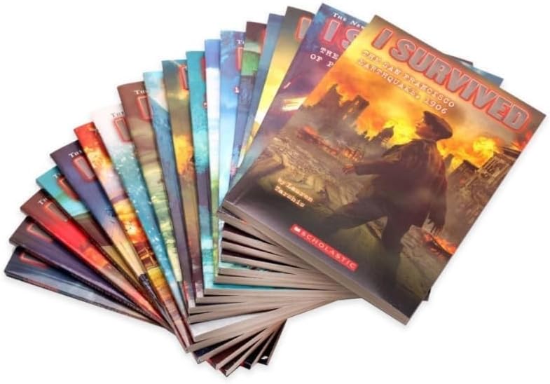 English Novels Disaster History Novels Survivors I Survived 20 Free Audio Books (20 volumes)