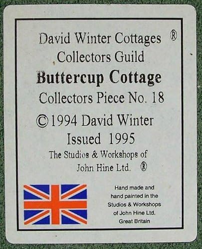 Vista 4 de c1995 David Invierno Buttercup Cottage Guild Collection DW63