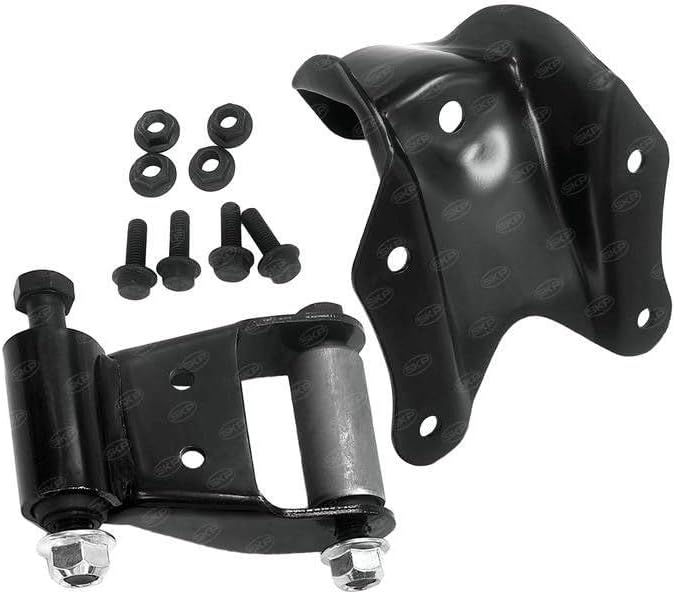 Replacement Rear Leaf Spring Shackle and Bracket Kit for 1986-2007 Ford E-150, E-150 Club Wagon, E-150 Econoline, E-150 Econoline Club Wagon, F-150 (RWD)