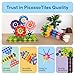 PicassoTiles Building Chips Interlocking Disc Construction Blocks in 12 Colors STEM Learning Early Education Toy Engineering Playset Child Brain Development for Toddlers Girls Boys Kids Age 3+ PTF108