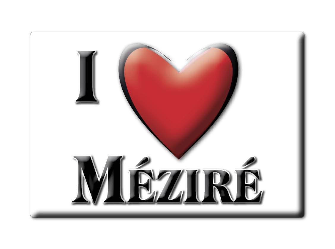 EnjoymagnetsMÉZIRÉ (90) FRIDGE MAGNET FRANCE BRETAGNE SOUVENIR I LOVE GIFT PRESENT