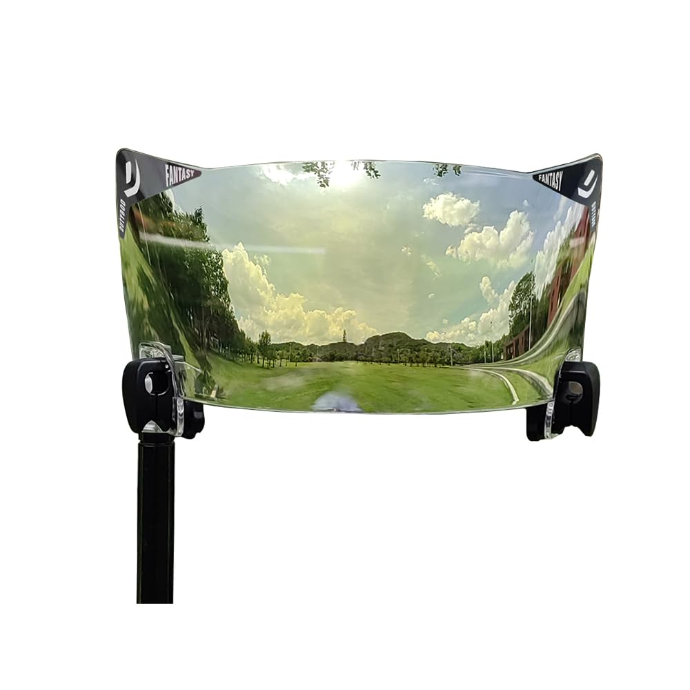 Football Visor, Helmet Eye Shield Compatible with Riddell Axiom &amp; Speed‑Flex, Fits Adult and Youth Football Helmets