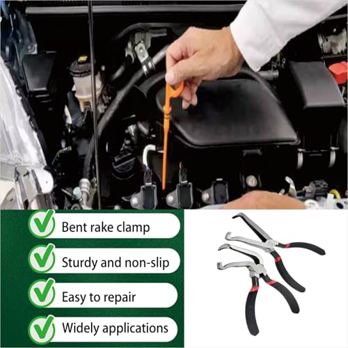 Upgraded Electrical Disconnect Pliers, 8in Automotive Tools Electrical Connector Pliers.Universal Spark Plug Pliers Car Accessories.