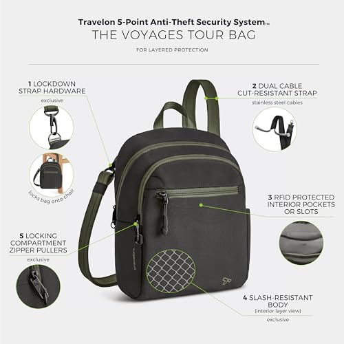 Image of Travelon Anti-Theft The Voyages Tour Bag