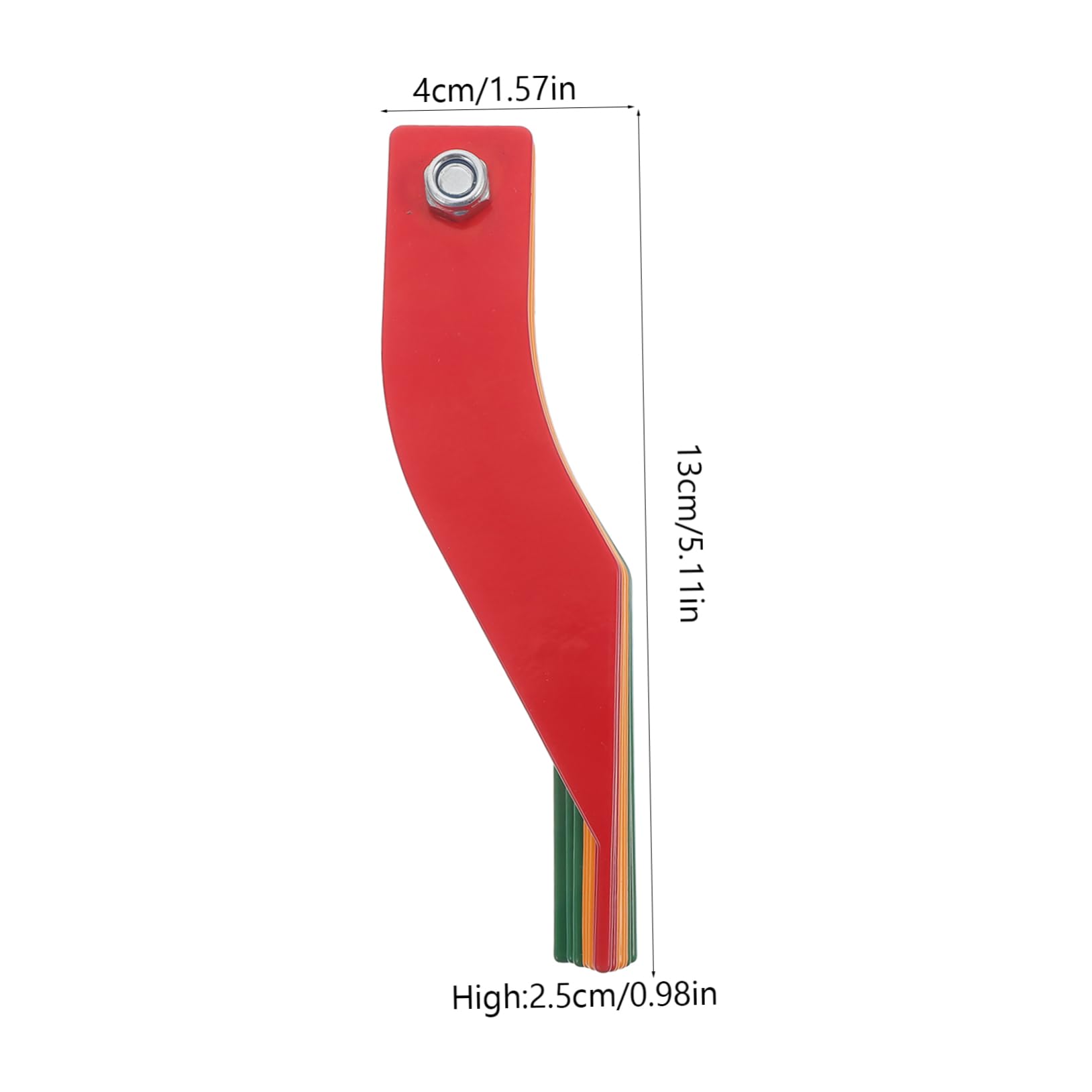 GRIRIW Car Brake Pad Gauge Accurate Thickness Measurement Tool Easy to Use for Automotive Brake Pad Wear