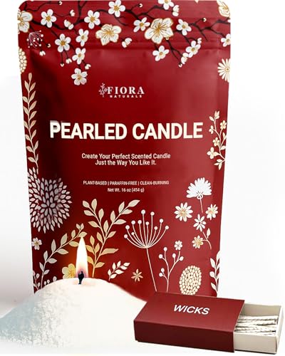 10 Best Refillable Candles That Create a Cozy Atmosphere Anytime 5 Fiora Naturals Candle Making Kit with Wicks