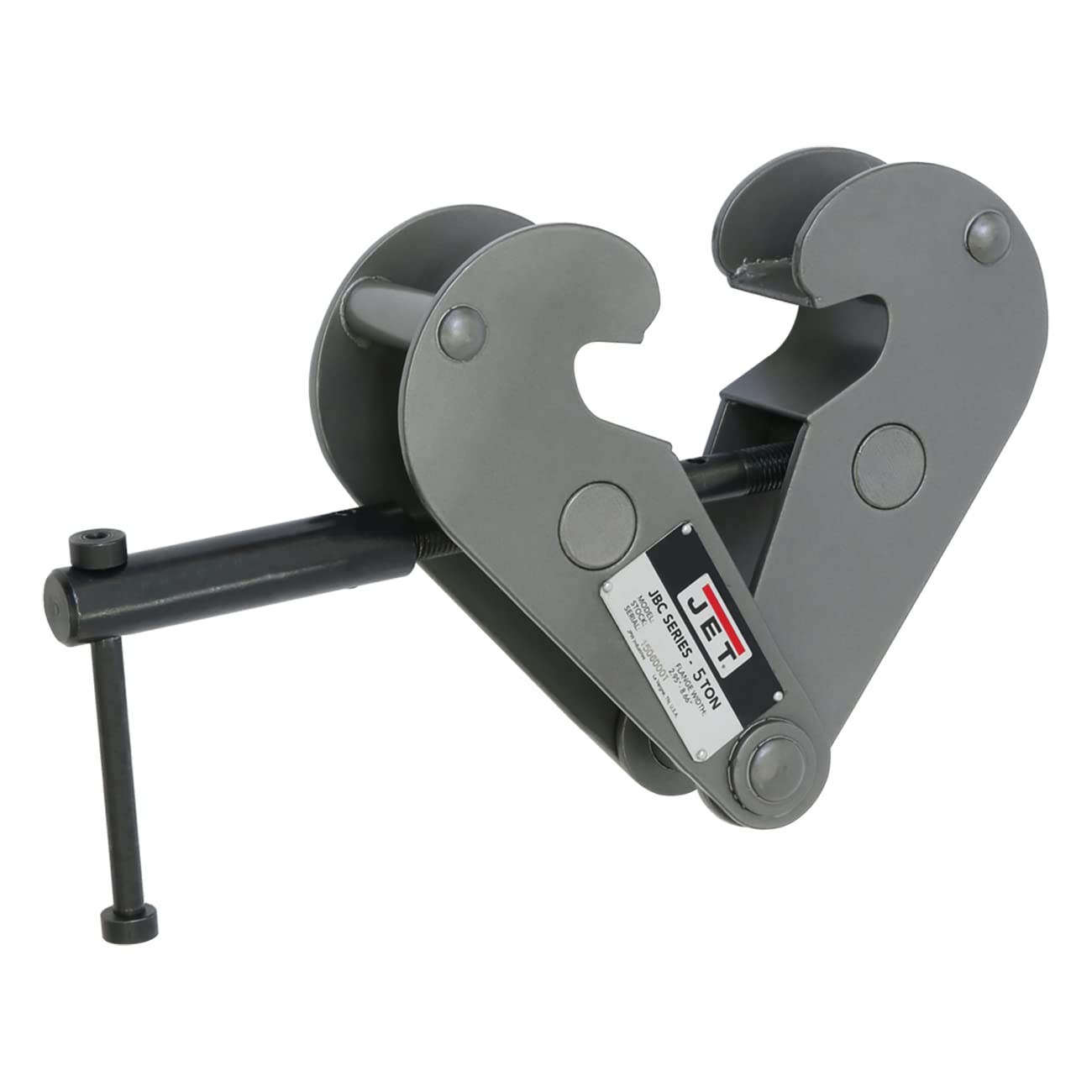 JET 5-Ton Heavy-Duty Beam Clamp (JBC-5)