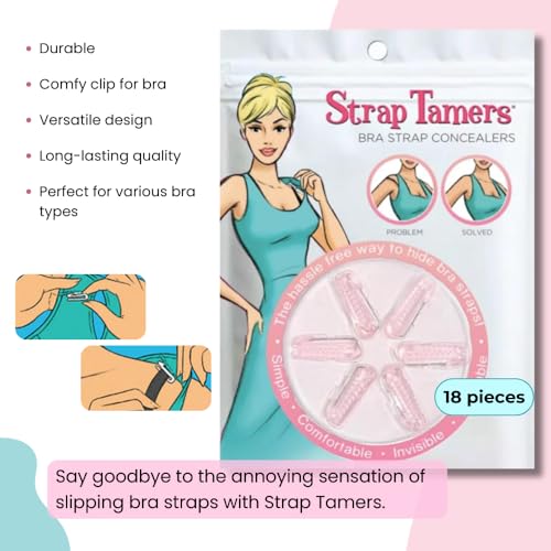 3 Pack Bra Strap Holder - Bra Strap Clip - Bra Clips For Straps - Straps With Clips For Bra Straps - Bra Holder - Clothing Clips - Bra Clip - Bra Lifters For Women - Noel & Co.2