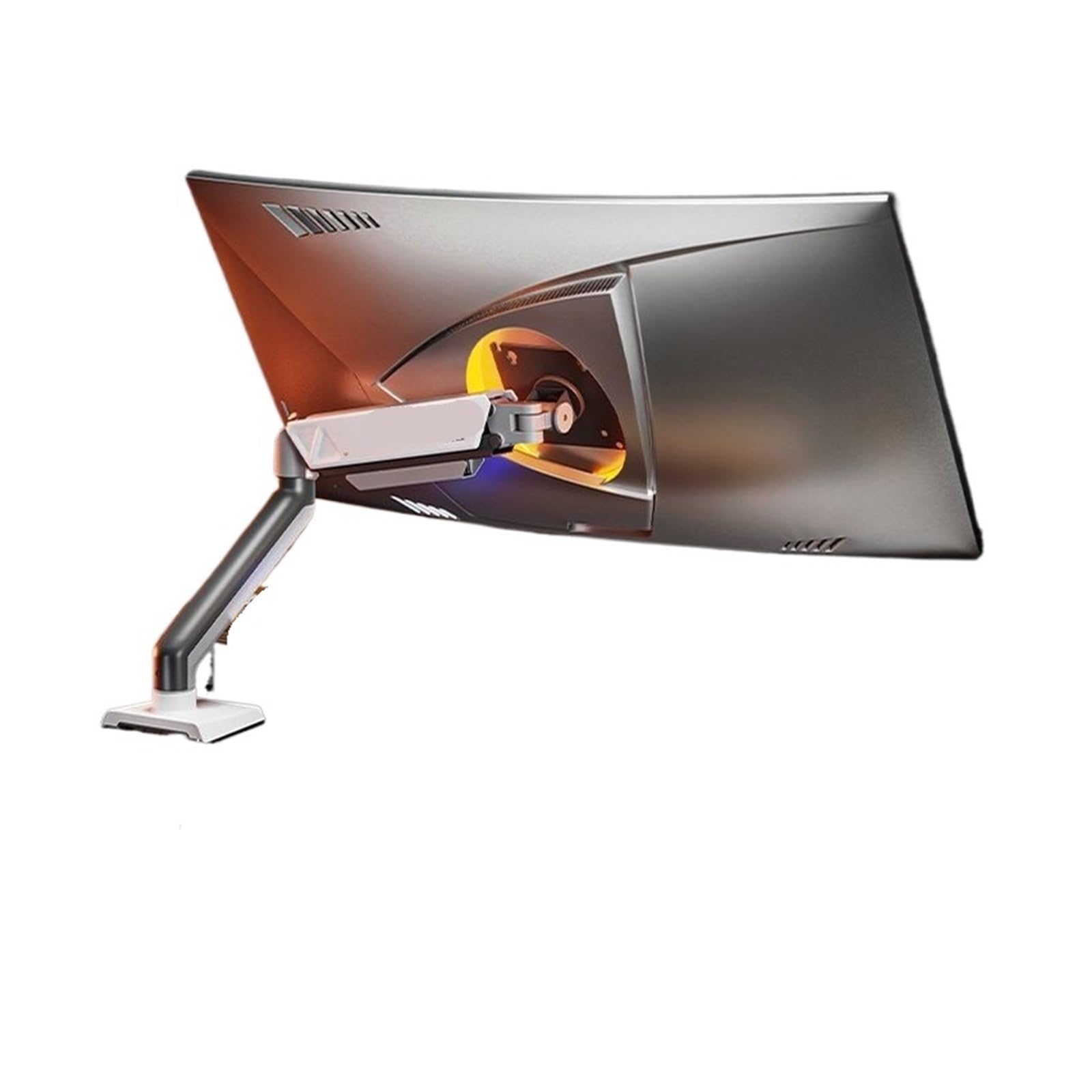 IKPGBZXM Monitor stand arm with 9kg load capacity, adjustable(Interstellargray)
