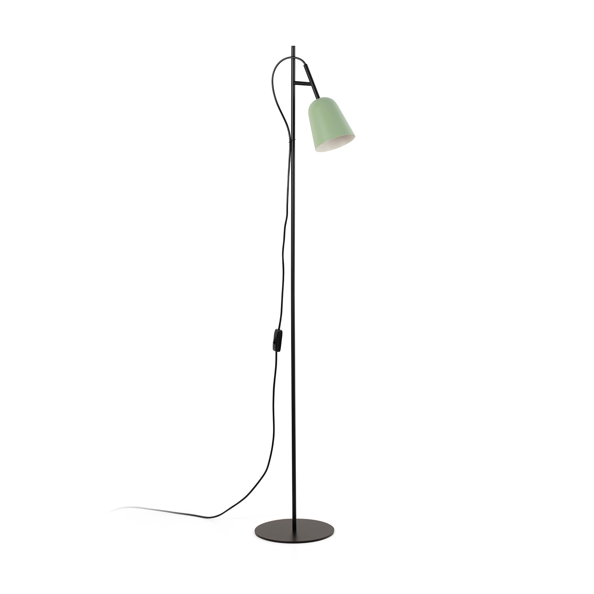 Lampadaire Task Vert Mat Faro STUDIO luminaire salon bureau