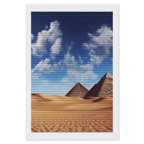 Cadeau créatif adulte kit peinture diamant ciel du désert à faire soi-même pour anniversaire