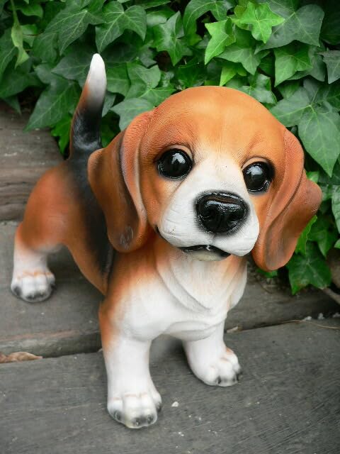 Amazon.co.jp: 犬の置物 ビーグル 2005H いぬ イヌ 動物 置物
