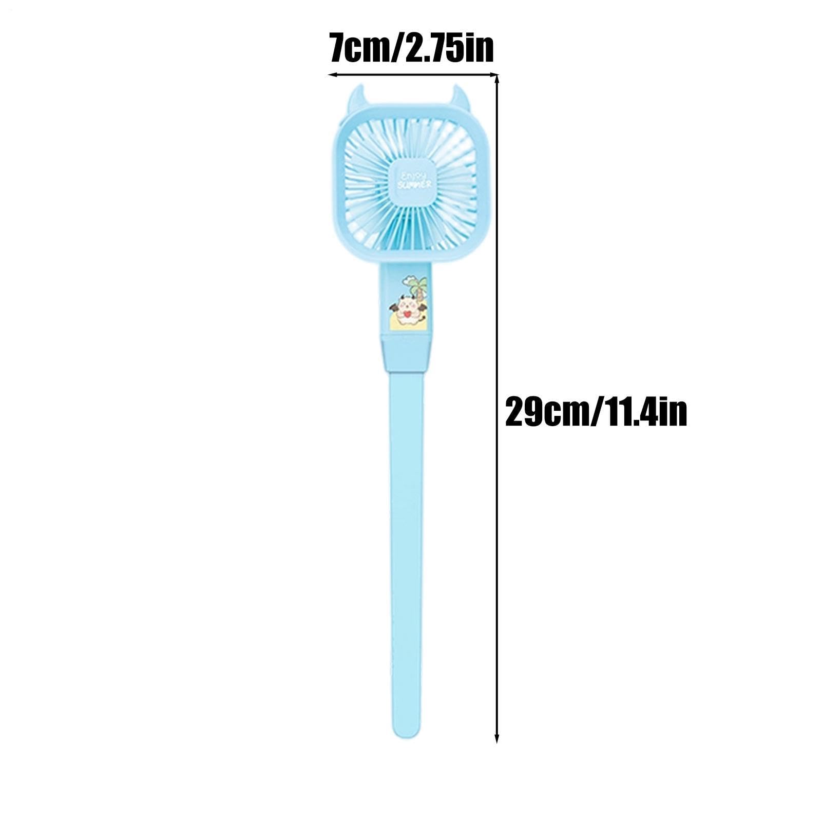 Wiederaufladbarer Ventilator für Kinderwagen, Silikon, faltbar, Kühlgerät, persönlicher Schreibtischventilator, für Kinderbetten, Fahrräder, Motorräder, Roller, Sitz