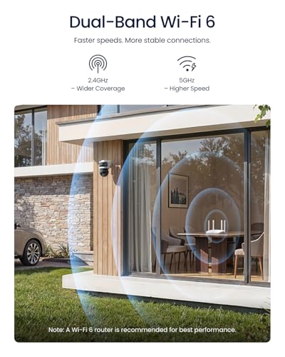Image of REOLINK OMVI 3i WiFi, Triple-Lens Outdoor Security Camera, 10MP 180 Panoramic + 8MP 4K Pan-Tilt, SyncTrack & Auto Tracking, Dual-Band WiFi 6, Smart Detection, Local AI Video Search, No Monthly Fees