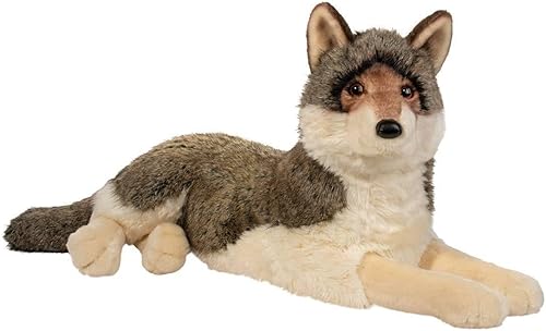 Montana Wolf Douglas - Peluche de peluche grande de 31 pulgadas, color gris 2466