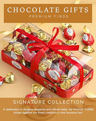 Image of Hyperfoods Wobniar Truffle Selection Chocolates Gift Pack 250 Grams