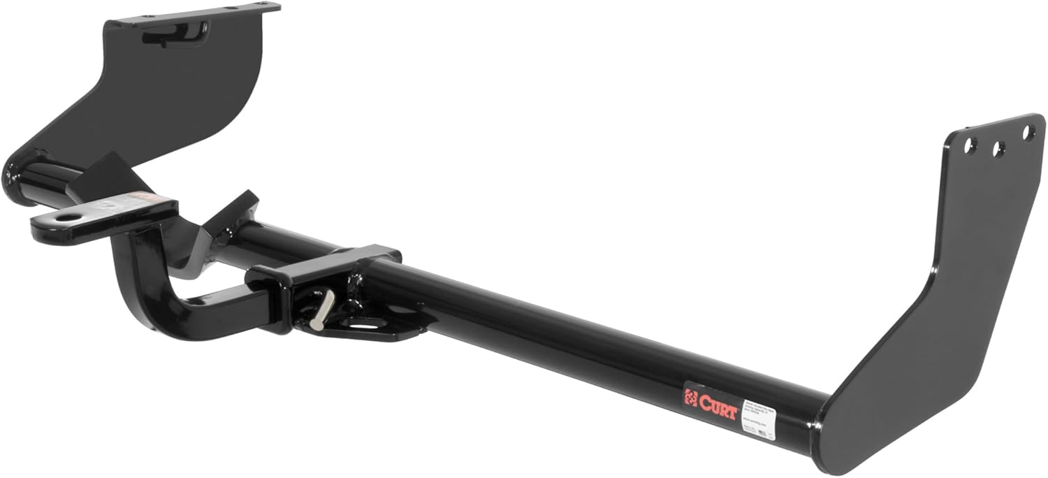 CURT 112023 Class 1 Trailer Hitch with Ball Mount, 1-1/4-In Receiver, Fits Select Nissan Cube