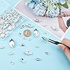 Betoverende Groene Oorhangers met Glas Steentjes - Sprankelende Kleur en Schittering