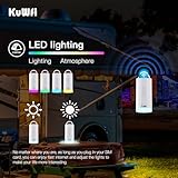 KuWFi 4G+ CAT6 WiFi Router | AC1200 Mbps Dual Band 4G LTE Modem Router (with SIM Card Slot) – Features LAN/WAN Ports, 10000mAh Long-Life Battery & Built-in LightingPlug-and-Play, Instant Connectivity - Image 5