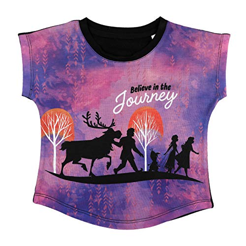 Image of Frozen by Wear Your Mind Girl's Regular Fit T-Shirt