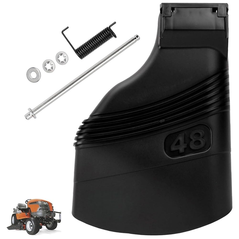 Canal deflector para cortacésped de 48 pulgadas de repuesto para Craftsman YTH2348 EZ4824 Z4822 Z4218 Z5426, 532180655
