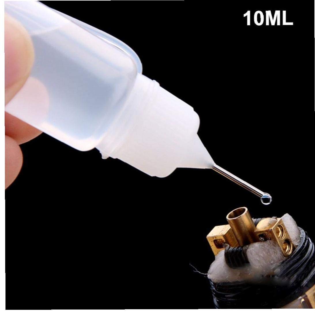 10packs Precisie Tip Applicator Flessen Fijne Tip Lijm Apparaat Fles Voor Diy Quilling Craft Acryl Schilderen Slim ontwerp
