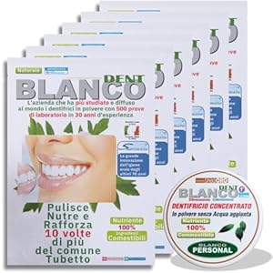 Blancodent Fluorfreie Zahnpasta 6 Beutel