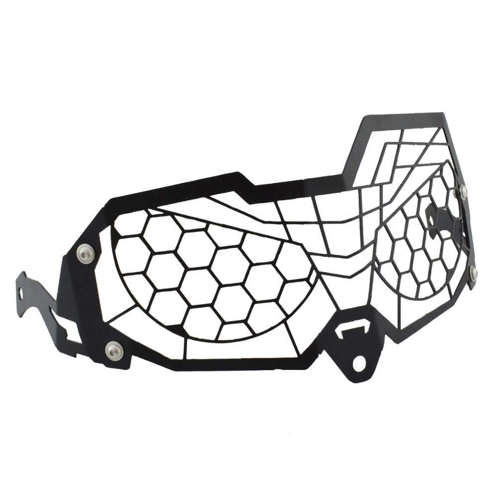 accessori per moto Lampada frontale Grille Shield Guardia copertura della protezione del nero misura for il CRF250 CRF250L CRF 250 L 250L Rally ABS 2017 2018 2019