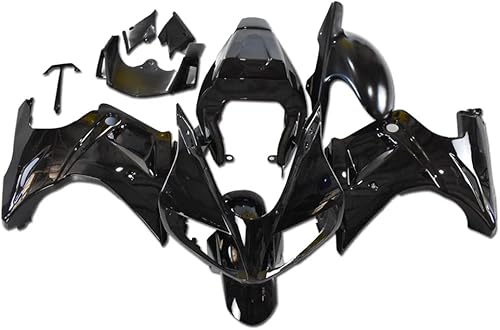 Carenado negro brillante de plástico apto para Suzuki 2003-2008 SV650 ABS Carrocería nuevo mercado de accesorios Kit de carrocería 2004 2005 2006