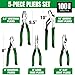 SK 5-Piece Pliers Set, 8