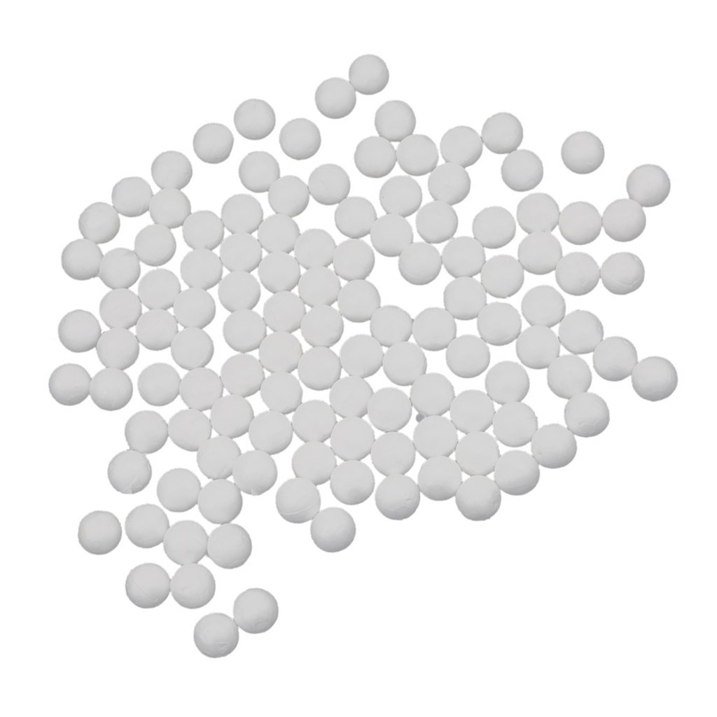 Sharplace 100Pcs Small White Foam Balls, Polystyrene Craft Balls for Art DIY Craft, Household, School Projects