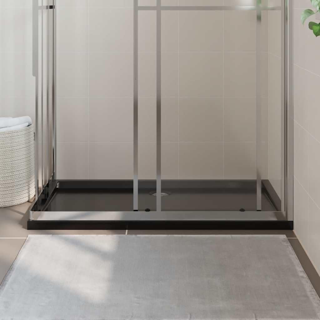 Piatto doccia rettangolare in ABS rinforzato con fibra di vetro 70 x 120 cm: piatto doccia rettangolare con soglia bassa per bagno moderno