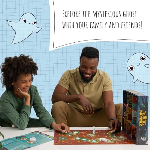 The Attic Monster Juego de Mesa Cooperativo Familiar miniatura 6