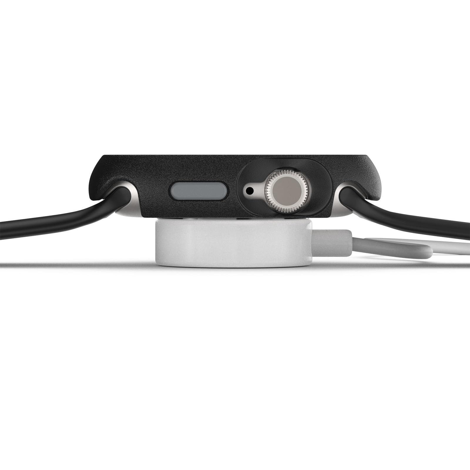OtterBox Eclipse na zegarek ze zintegrowaną szklaną osłoną ekranu dla Apple Watch Series 11/10-46mm, Szkło hartowane, odporne na wstrząsy i upadki etui ochronne na zegarek Apple, Czarne